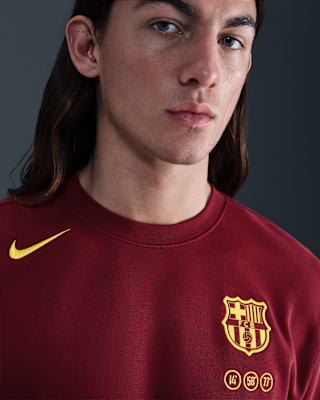 FC Barcelona Club Fourth Men's Nike Soccer Crew-Neck. Nike.com